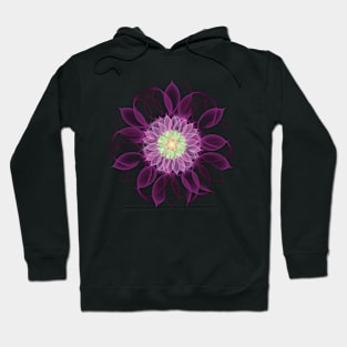 pink flower Hoodie